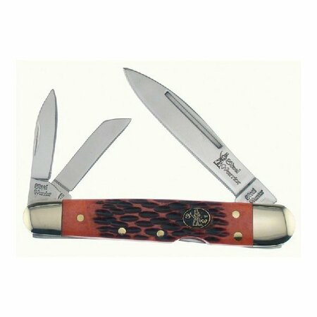FROST CUTLERY COMPANY 3 Blade Whittler Knife SW-116RWJ